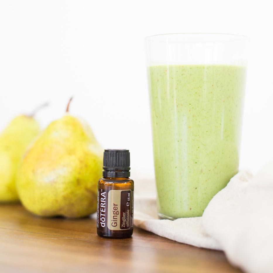 Ginger Pear Green Smoothie
