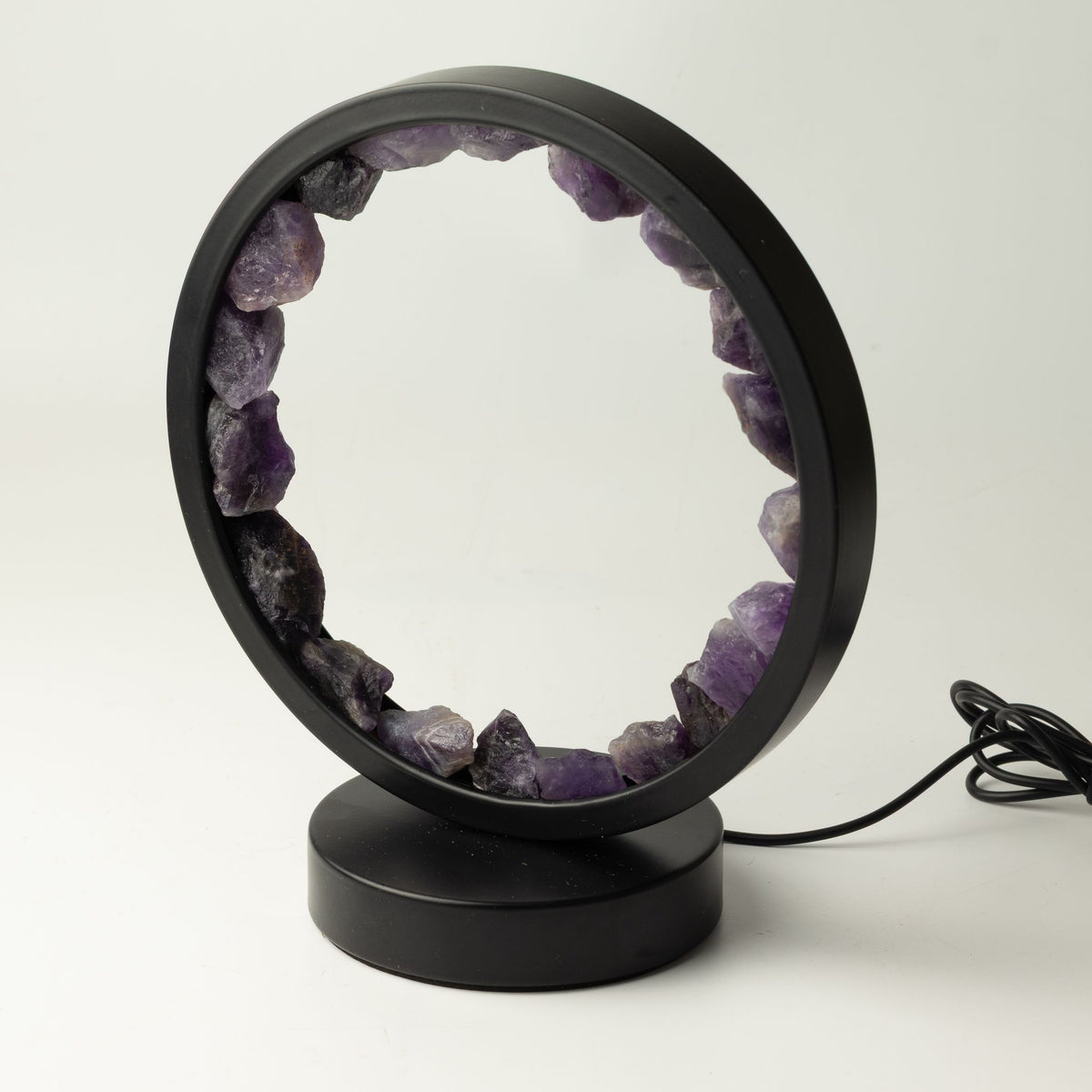 Gemstone Halo Lamp - Zen Spirit - Amethyst