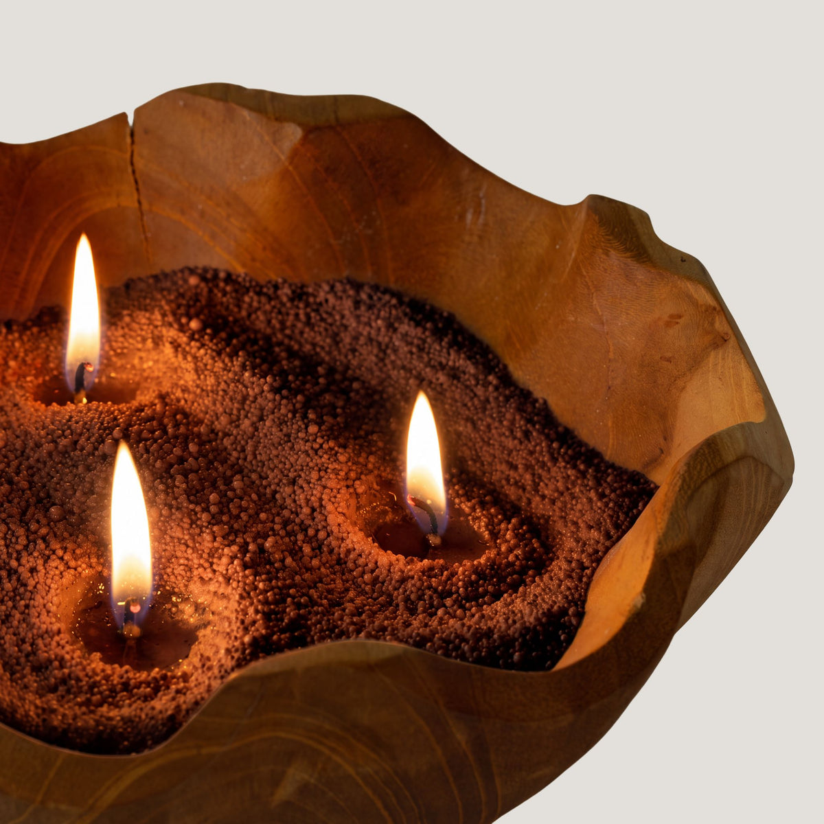 Crimson Crystal Candle Sand - Mocha Brown - 300g