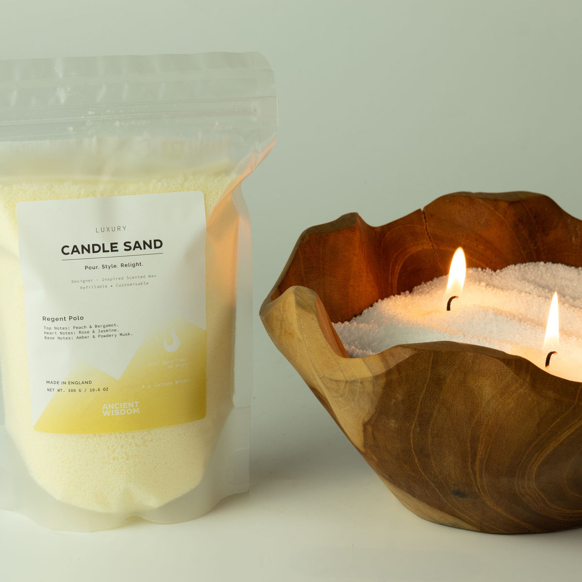 Blush Bloom Candle Sand - Warm Honey - 300g