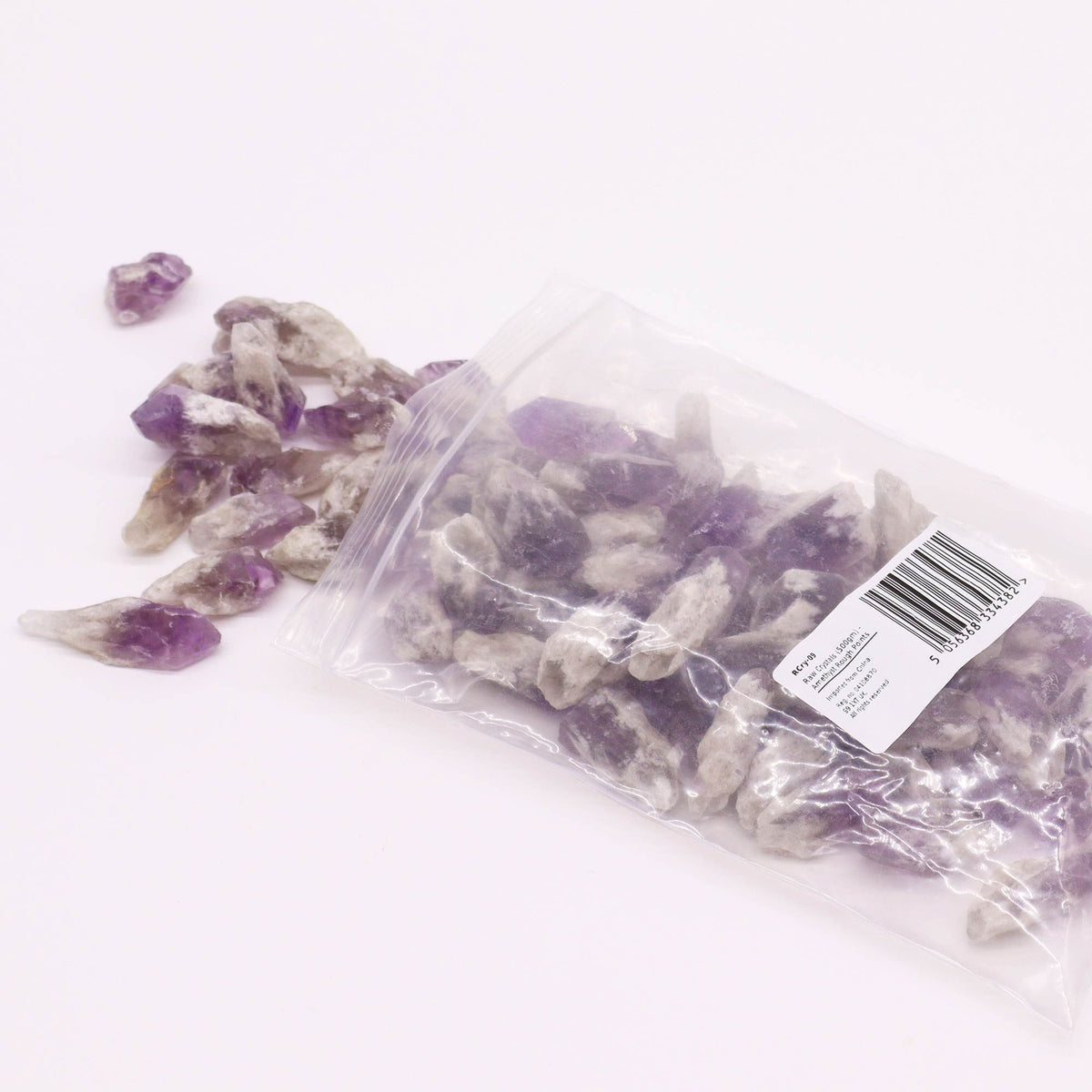 Raw Crystals (500g) - Amethyst Rough Points