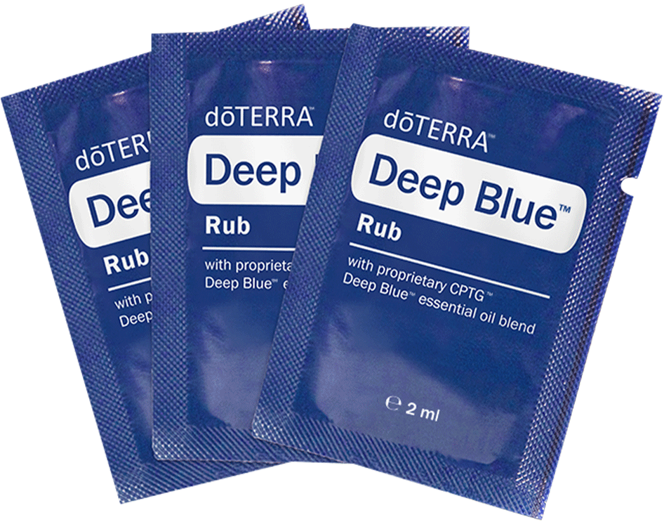 Deep Blue Rub 10 two millilitre sample pouches